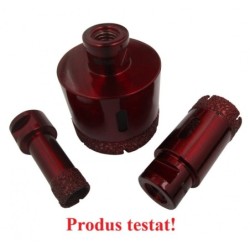 Carota diamantata pt. gresie portelanata & piatra - diam. 27mm - Premium - DXDH.80408.27