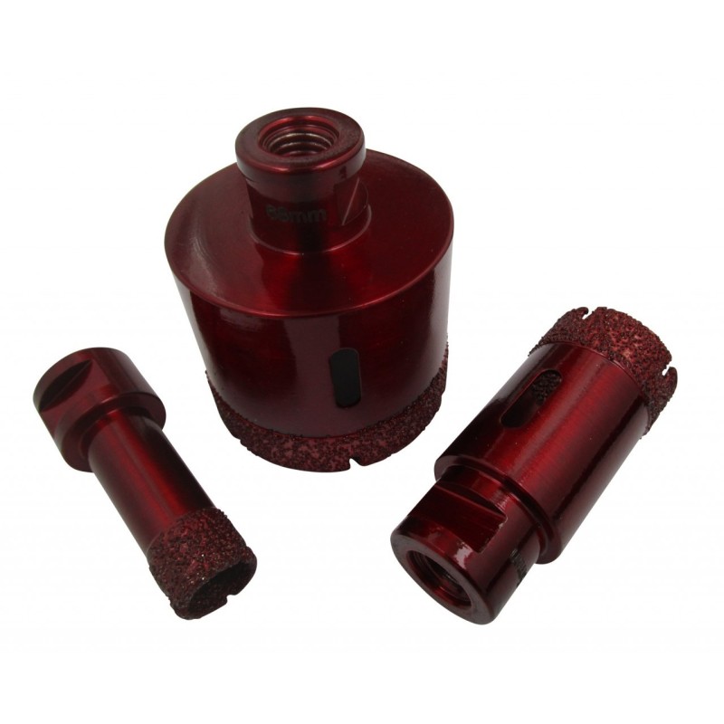 Carota diamantata pt. gresie portelanata & piatra - diam. 50mm - Premium - DXDH.80408.50