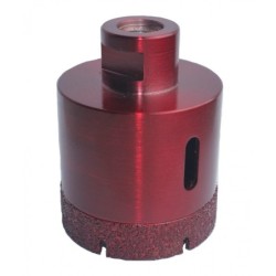 Carota diamantata pt. gresie portelanata & piatra - diam. 65mm - Premium - DXDH.80408.65