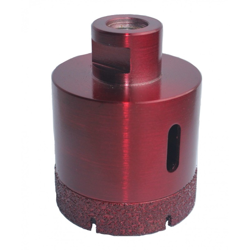 Carota diamantata pt. gresie portelanata & piatra - diam. 65mm - Premium - DXDH.80408.65