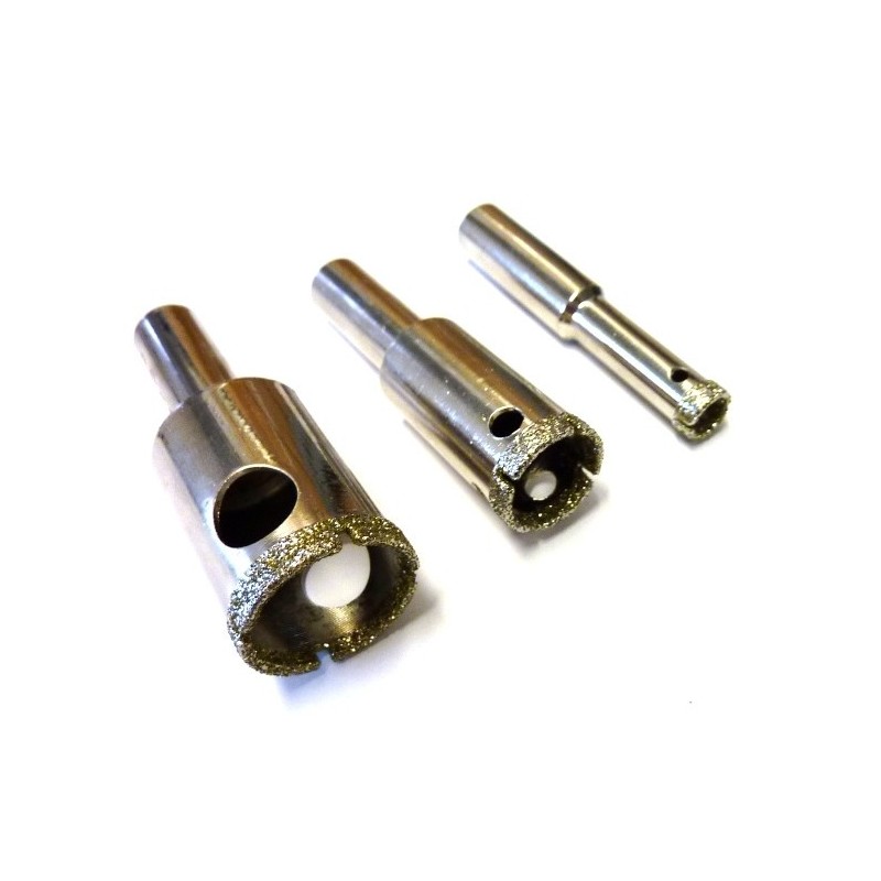 Carota diamantata pt. gresie portelanata & piatra - diam. 15mm - Premium - DXDH.80417.15