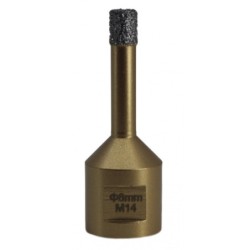 Carota diamantata pt. gresie portelanata & piatra - diam. 8mm -cu ceara- Premium - DXDY.GOLDrill.08