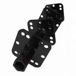 ProGARDEN manicot freza, hex 23mm, 2 segmente, 4 flanse (3+1), motocultoare seria HS500, HS900, HS1000/Campo