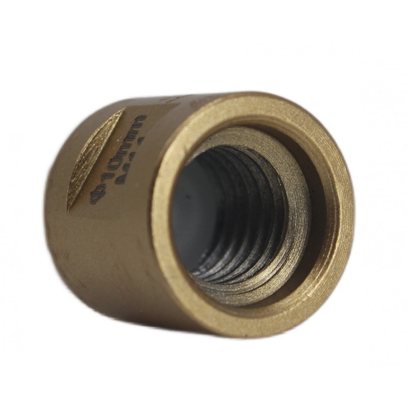 Carota diamantata pt. gresie portelanata & piatra - diam. 10mm -cu ceara- Premium - DXDY.GOLDrill.10