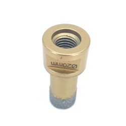 Carota diamantata pt. gresie portelanata & piatra - diam. 20mm - Premium - DXDY.GOLDrill.20