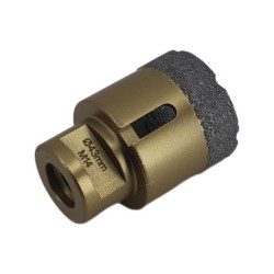 Carota diamantata pt. gresie portelanata & piatra - diam. 43mm - Premium - DXDY.GOLDrill.43