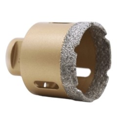 Carota diamantata pt. gresie portelanata & piatra - diam. 50mm - Premium - DXDY.GOLDrill.50