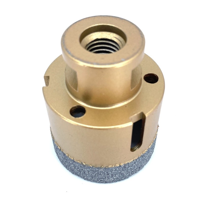 Carota diamantata pt. gresie portelanata & piatra - diam. 50mm - Premium - DXDY.GOLDrill.50