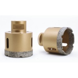 Carota diamantata pt. gresie portelanata & piatra - diam. 50mm - Premium - DXDY.GOLDrill.50