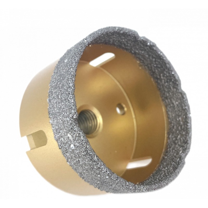 Carota diamantata pt. gresie portelanata & piatra - diam. 68mm - Premium - DXDY.GOLDrill.68