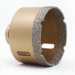 Carota diamantata pt. gresie portelanata & piatra - diam. 68mm - Premium - DXDY.GOLDrill.68