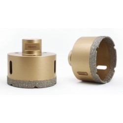 Carota diamantata pt. gresie portelanata & piatra - diam. 75mm - Premium - DXDY.GOLDrill.75