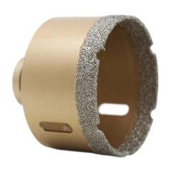 Carota diamantata pt. gresie portelanata & piatra - diam. 75mm - Premium - DXDY.GOLDrill.75