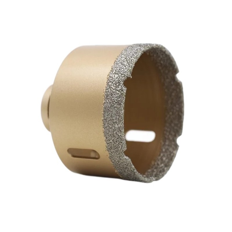 Carota diamantata pt. gresie portelanata & piatra - diam. 75mm - Premium - DXDY.GOLDrill.75