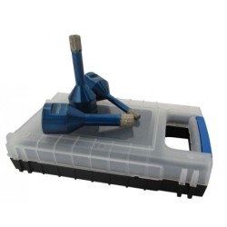 Set 3 carote diamantata pt. gresie portelanata & piatra - diam. 6, 8, 10mm - cu ceara- Super Premium - DXDH.80407.Satz6-10W