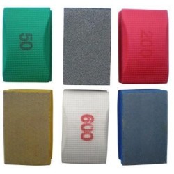 Burete diamantat pt. slefuiri / finisari - # 200 - granit, piatra, gresie portelan 90x55mm Super Premium - DXDH.25017.0200