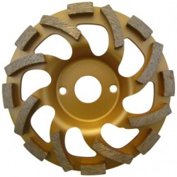 Cupa diamantata "ventilator" - Beton & Abrazive 175x22.2mm Premium - DXDH.4412.175