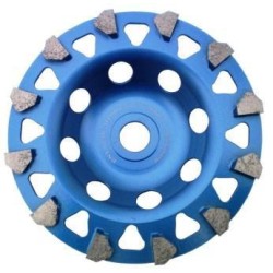 Cupa diamantata segment "sageti" - Beton/Acoperiri 180x22.2mm Premium - DXDH.4997.180