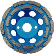 Cupa diamantata rand dublu diamant pt. Abrazive 180x22.2mm Premium - DXDH.4507.180AB