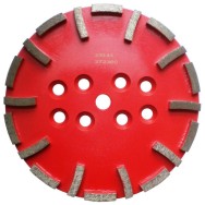Disc cu segmenti diamantati pt. slefuire pardoseli - segment mediu - Rosu - 250 mm - prindere 19mm - DXDH.8500.250.43