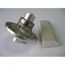 Freza Diamantata Semi-Baston Raza 15mm pt. Marmura, Granit si Gresie - DXDY.FGM.D75R15H20