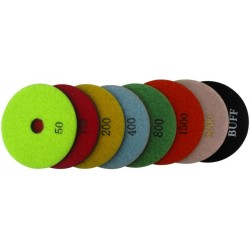 Paduri / dischete diamantate pt. polish uscat #400 125mm Super Premium - DXDH.24007.125.0400