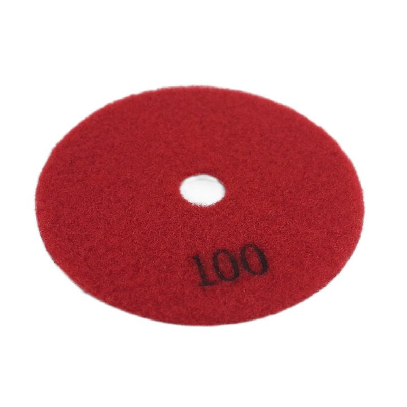 Paduri / dischete diamantate pt. slefuire uscata #100 Ø100mm - DXDY.DRYPAD.100.0100