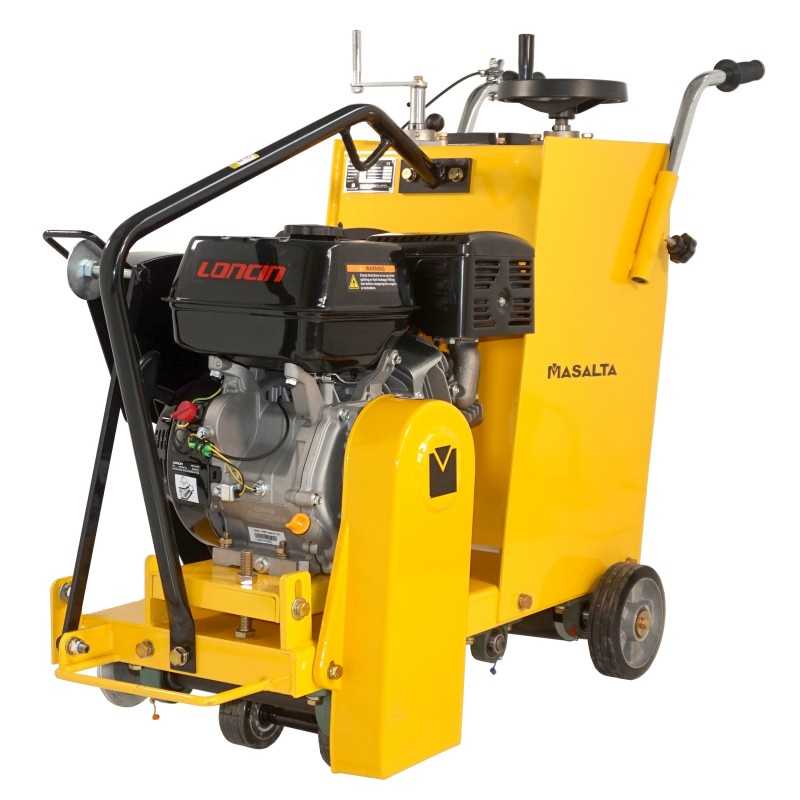Masalta MF20-2 Taietor beton/asfalt 500mm, Loncin G390F, benzina