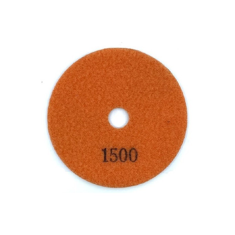 Paduri / dischete diamantate pt. slefuire uscata #1500 Ø125mm - DXDY.DRYPAD.125.1500