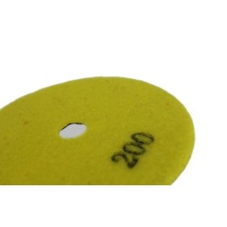 Paduri / dischete diamantate pt. slefuire uscata #200 Ø100mm - DXDY.DRYPAD.100.0200