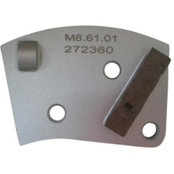 Placa cu segmenti diamantati pt. slefuire pardoseli - segment DPC - prindere M8 - DXDH.8508.61.01-R