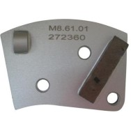 Placa cu segmenti diamantati pt. slefuire pardoseli - segment DPC - prindere M8 - DXDH.8508.61.01-R
