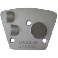 Placa cu segmenti diamantati pt. slefuire pardoseli - segment DPC 2x1/2 - prindere M6 - DXDH.8506.62.02-L