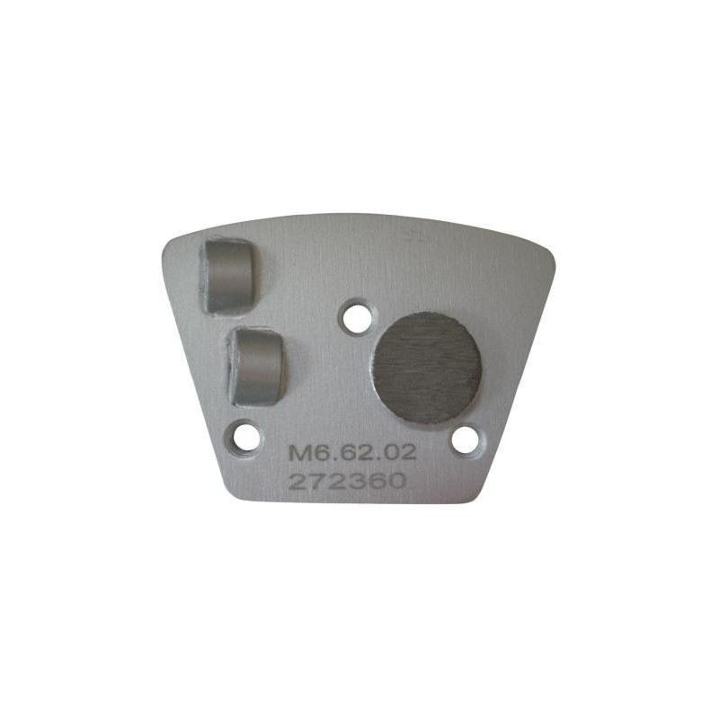 Placa cu segmenti diamantati pt. slefuire pardoseli - segment DPC 2x1/4 - prindere M6 - DXDH.8506.73.02-R
