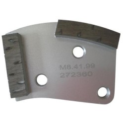 Placa cu segmenti diamantati pt. slefuire pardoseli - segment DPC dual - prindere M8 - DXDH.8508.41.99