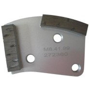 Placa cu segmenti diamantati pt. slefuire pardoseli - segment DPC dual - prindere M8 - DXDH.8508.41.99