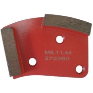 Placa cu segmenti diamantati pt. slefuire pardoseli - segment mediu (rosu) - # 40 - prindere M8 - DXDH.8508.11.44