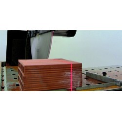 Masina de taiat caramida, materiale de constructii - 61.5cm, 4.0kW, PRIME 700S, kit laser si roti - Battipav-90701