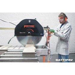 Masina de taiat caramida, materiale de constructii - 61.5cm, 4.0kW, PRIME 700S, kit laser si roti - Battipav-90701