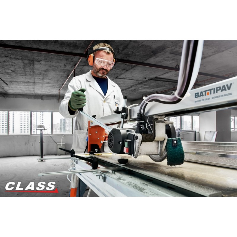 Masina de taiat gresie, faianta, placi 110cm, 1.0kW, CLASS 1100S cu laser si roti - Battipav-651101