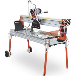 Masina de taiat marmura, granit 120cm, 2.2kW, DYNAMIC 120S cu laser si roti - Battipav-701201