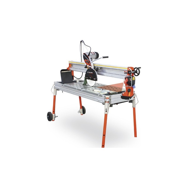 Masina de taiat marmura, granit 120cm, 2.2kW, DYNAMIC 120S cu laser si roti - Battipav-701201