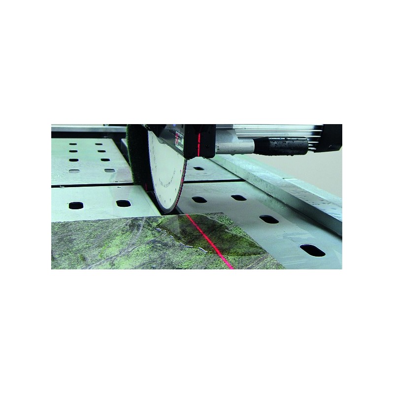 Masina de taiat marmura, granit 150cm, 2.2kW, SUPREME 150S cu laser si roti - Battipav-81501