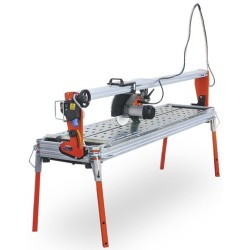 Masina de taiat marmura, granit 200cm, 2.2kW, SUPREME 200S cu laser si roti - Battipav-82001