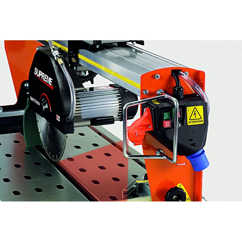 Masina de taiat marmura, granit 200cm, 2.2kW, SUPREME 200S cu laser si roti - Battipav-82001