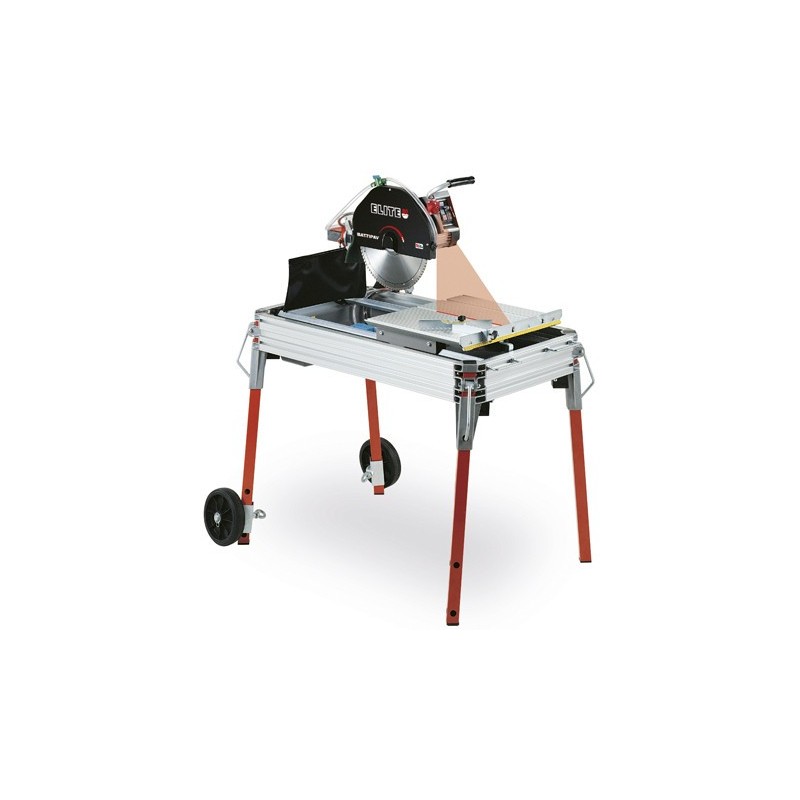 Masina de taiat materiale de constructii 80cm, 2.2kW, ELITE 80S cu laser si roti - Battipav-9001