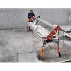 Masina de taiat placi de marmura mari 320cm, 3.4kW, SUPREME 320S cu laser si roti - Battipav-83201/T380S1