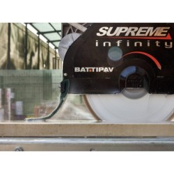 Masina de taiat placi de marmura mari 320cm, 3.4kW, SUPREME 320S cu laser si roti - Battipav-83201/T380S1