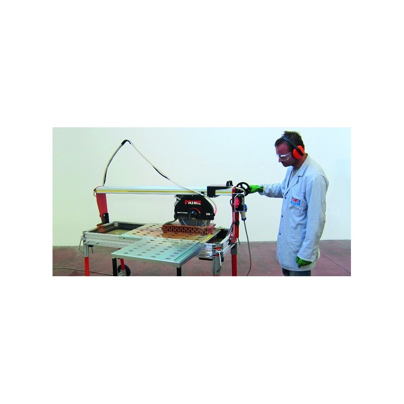 Masina de taiat placi, materiale de constructii - 150cm, 2.2kW, PRIME 150S, kit laser si roti - Battipav-91501