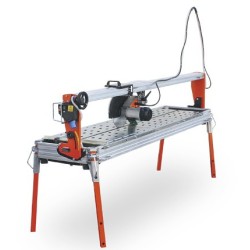 Masina de taiat placi, materiale de constructii - 200cm, 2.2kW, PRIME 200S, kit laser si roti - Battipav-92001